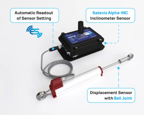 « Displacement sensor with Ball Joint »